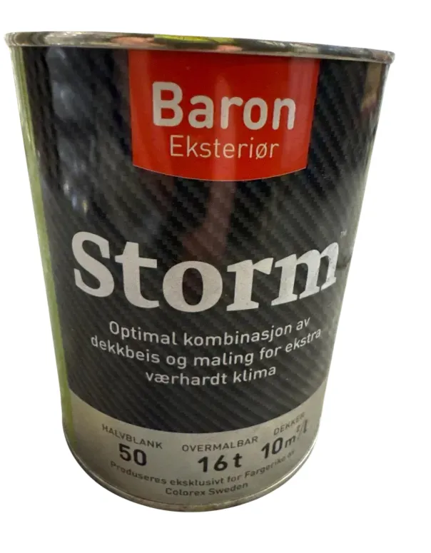 Baron storm oljemaling c-base 1l HB - bilde 1