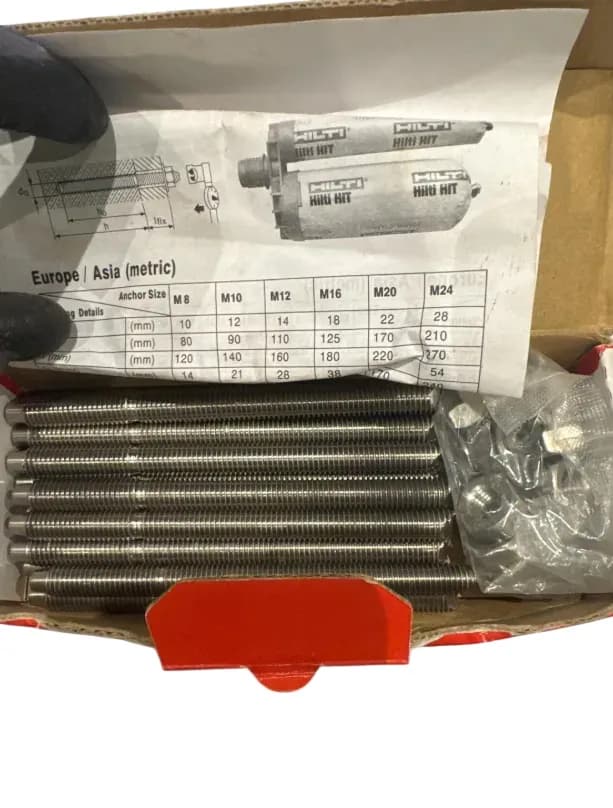 Ankerstag hilti HAS-E-R M10x90/21 a20 - bilde 1