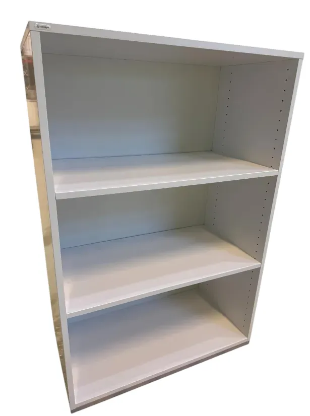 Bokhylle 80x120x42 fra Edsbyn hvit - bilde 1