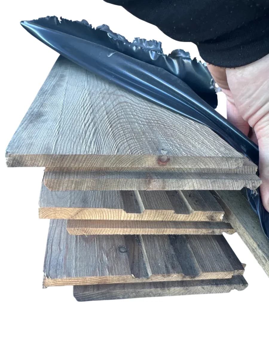 Kledning Malmfuru Dobbeltfals m/staff 21x148 pakke 258,3 lm - bilde 1