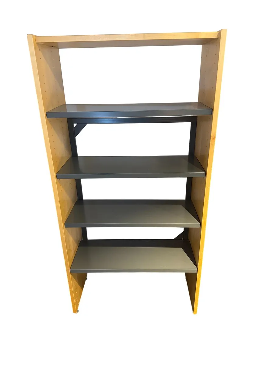 Moderne reol / bokhylle – 76x153x33 cm - bilde 1