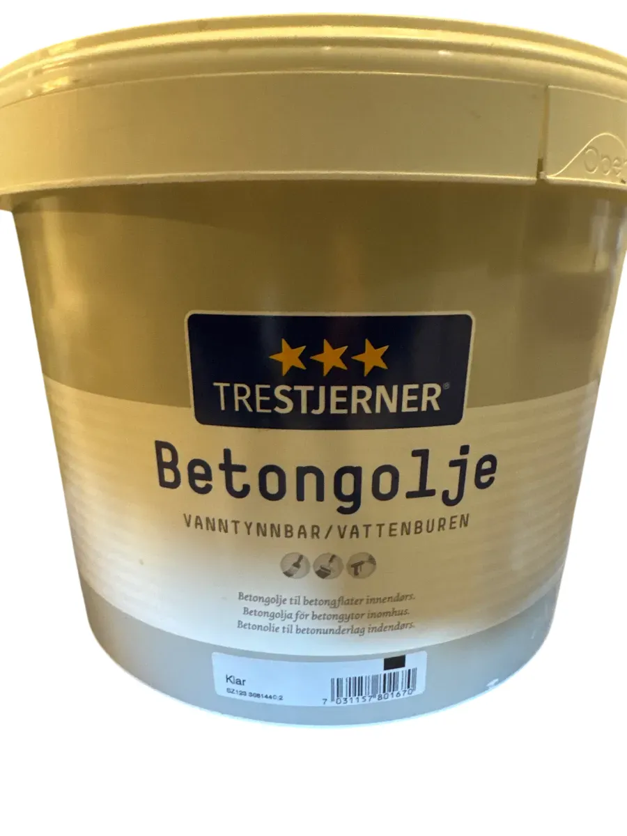 Trestjerner Betongolje Klar 10L - bilde 1