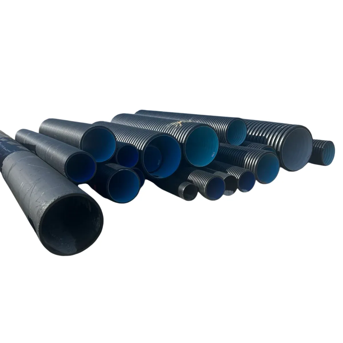 Rør DV Overvann 500/434 mm PP Pragma SN8 sort DY - bilde 1