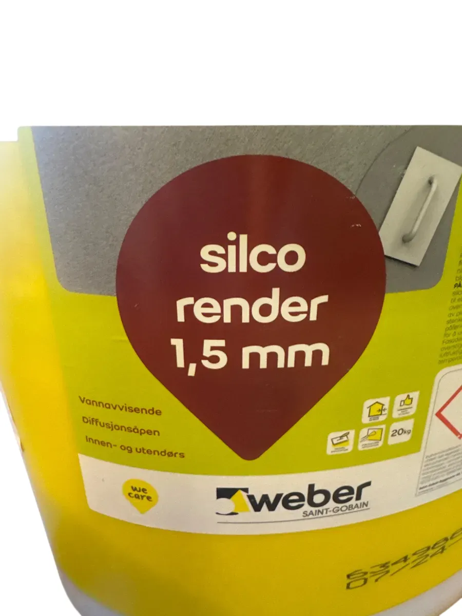 Weber Silco Render 1,5 mm - bilde 1