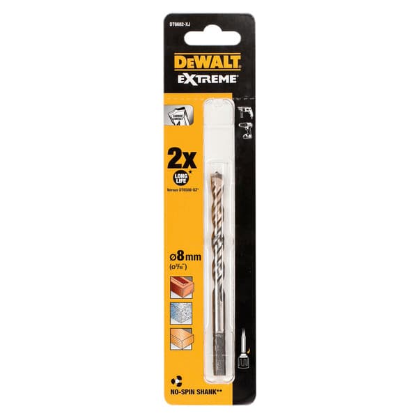 BOR EXTR MUR 08X120MM DT6682 DEWALT - bilde 1