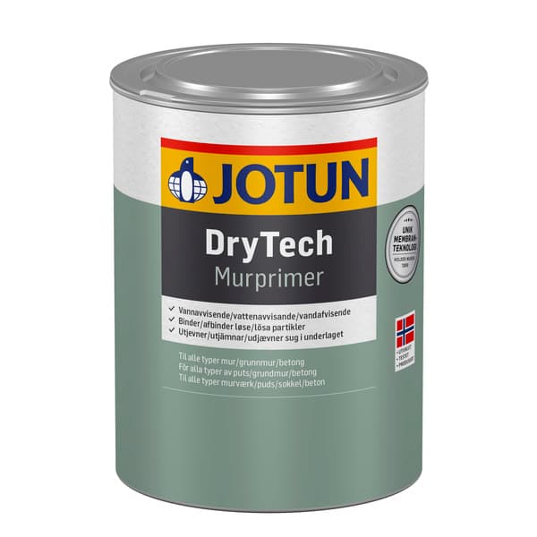 JOTUN DRYTECH MURPRIMER 0.75L - bilde 1