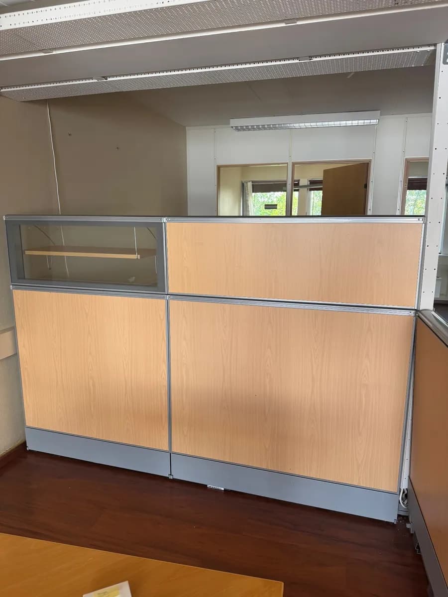 Kinnarps Zonit 80 cm Kontorskillevegg - bilde 1