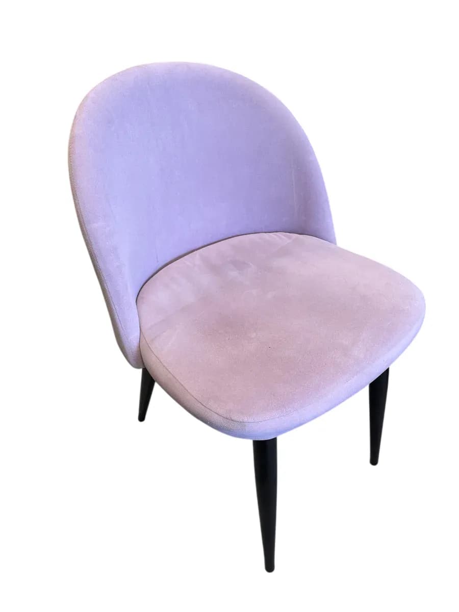 Stol Fløyel/Rosa - bilde 1