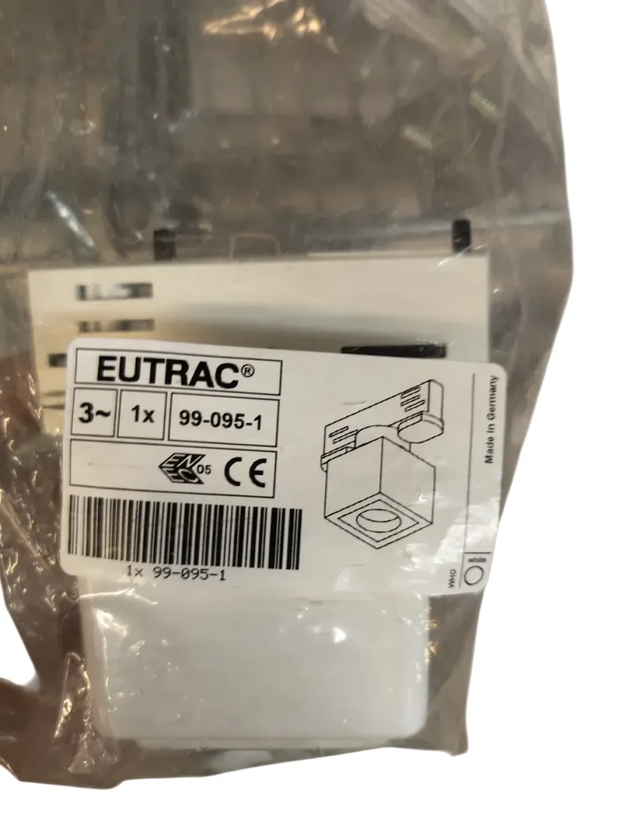EUTRAC 3-fase adapter hvit - bilde 1