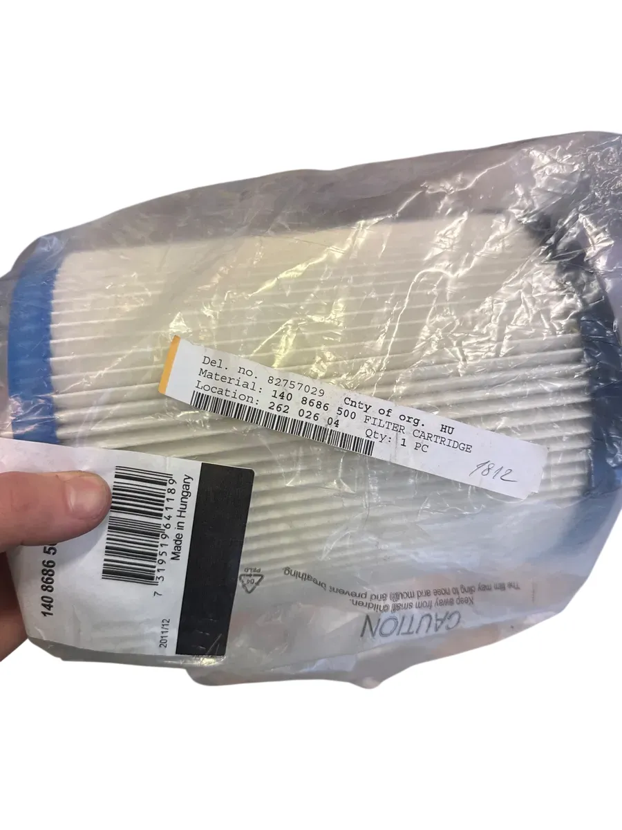 Nilfisk 140 8686 500 Filterpatron - bilde 1