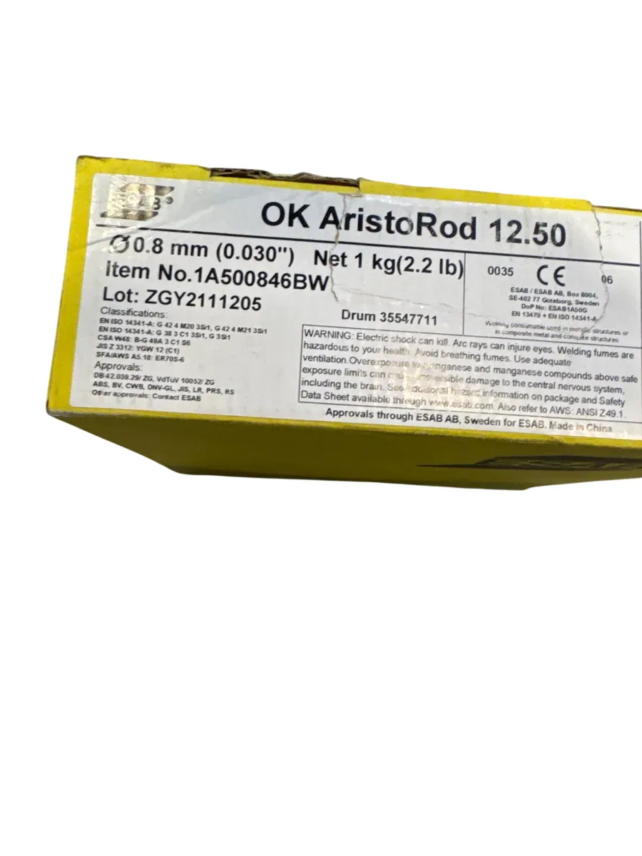 ESAB OK AristoRod 12.50 Sveisetråd 0.8mm, 1kg - bilde 1