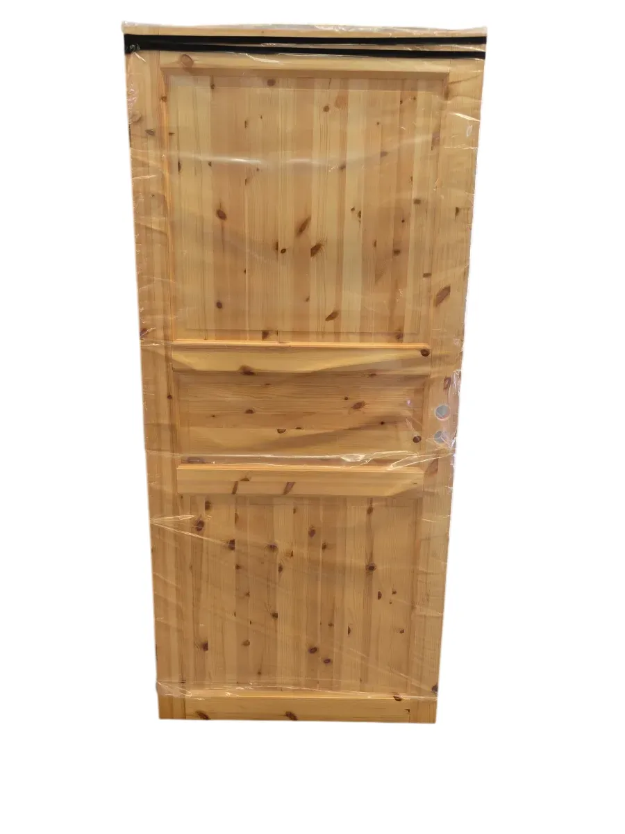 Innerdør heltre furu 3-speils Ubehandlet 100x210 - bilde 1