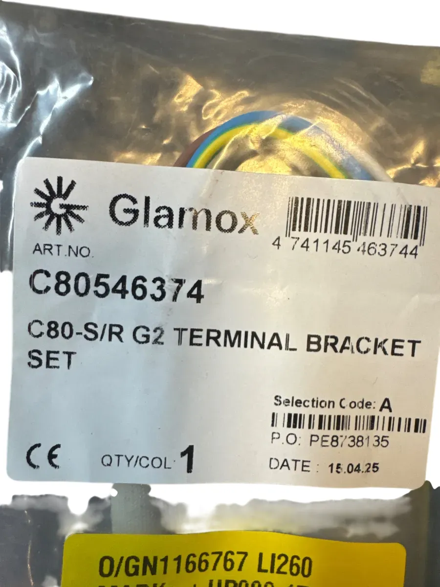 Glamox C80-S/R G2 Terminal Brakett Sett - bilde 1
