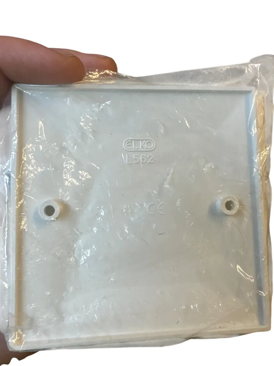 ELKO L562 Vegglokk Polarhvit - bilde 1