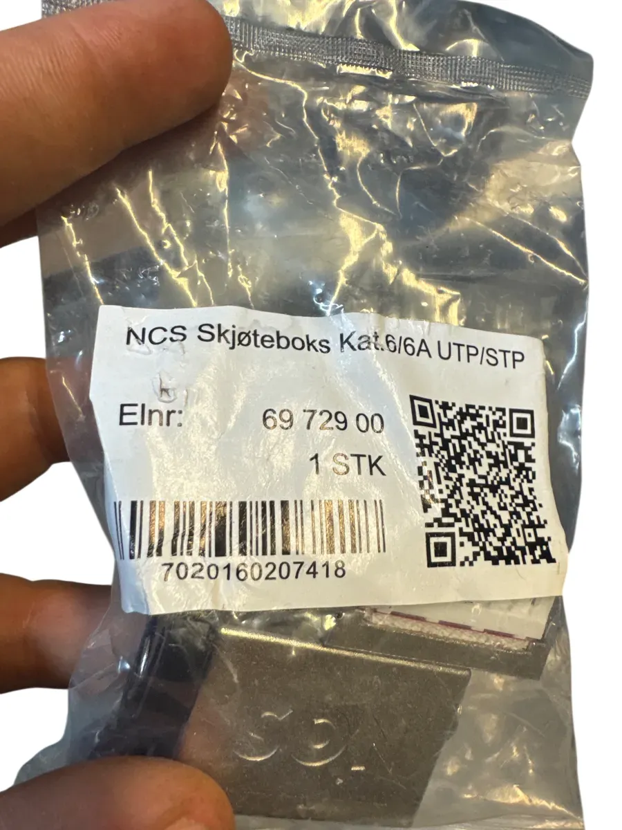 NCS Skjøteboks Kat.6/6A UTP/STP - bilde 1