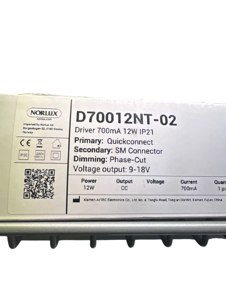 Norlux D70012NT-02 LED Driver - bilde 1