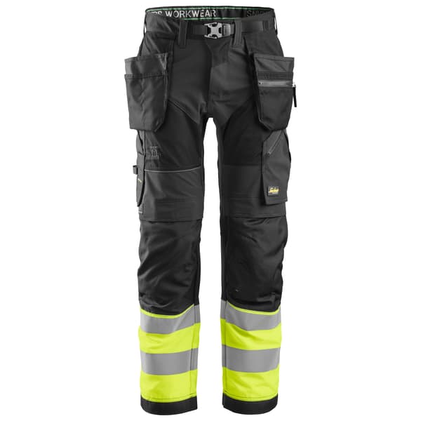 BUKSE 6931 SORT/GUL 52 - bilde 1