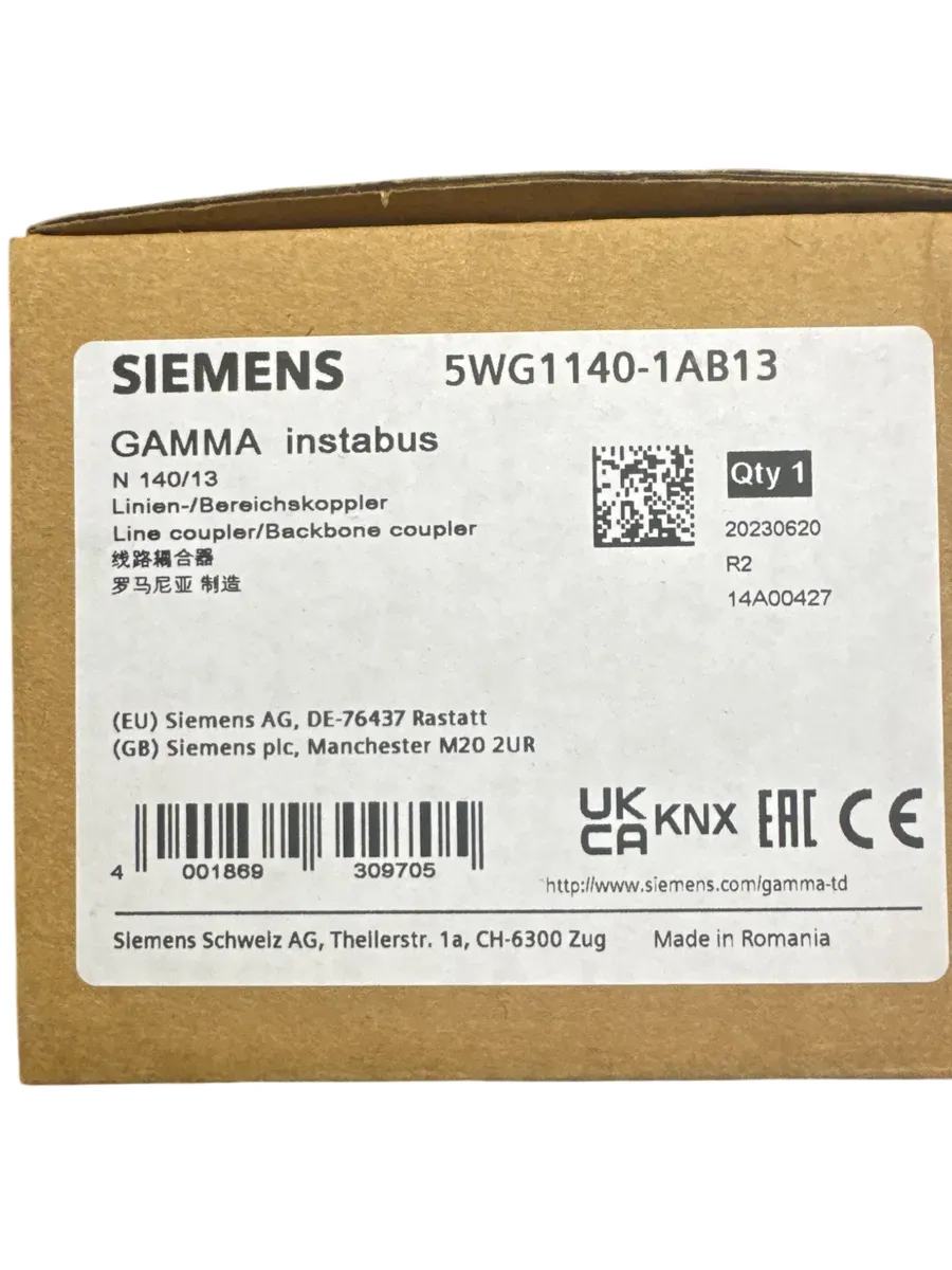 Siemens KNX Linje-/Områdekobler N 140/13 - bilde 1