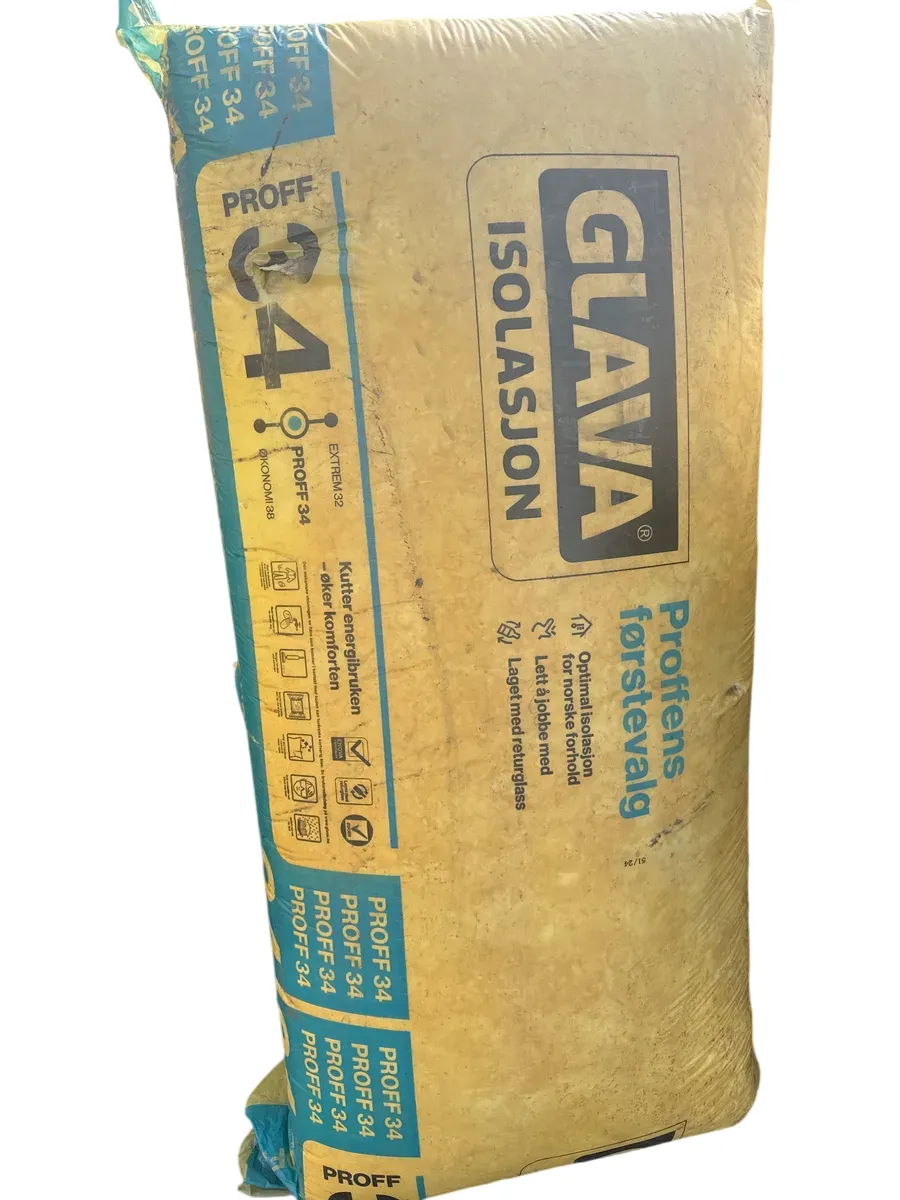 Glava Proff 34 Rull 200x570x1200 3,42kvm (utsatt for fukt) - bilde 1