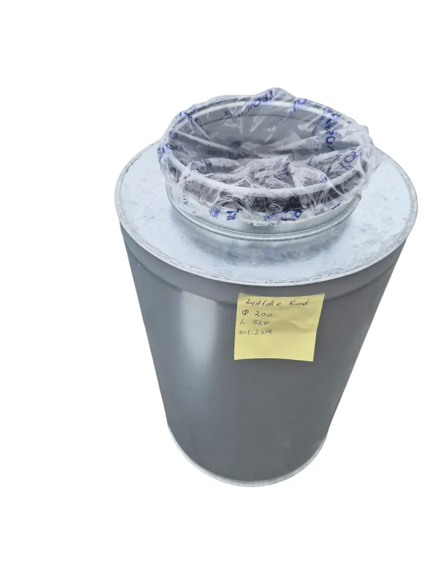 Rund lydfelle for ventilasjon Ø200 L520 - bilde 1