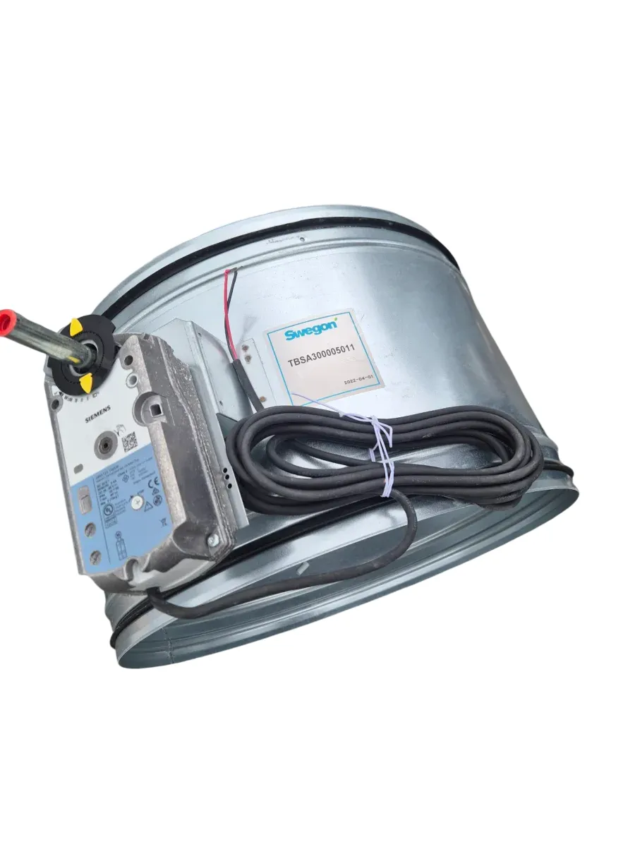 Swegon Motorstyrt Spjeld Ø550 med Siemens Aktuator - bilde 1
