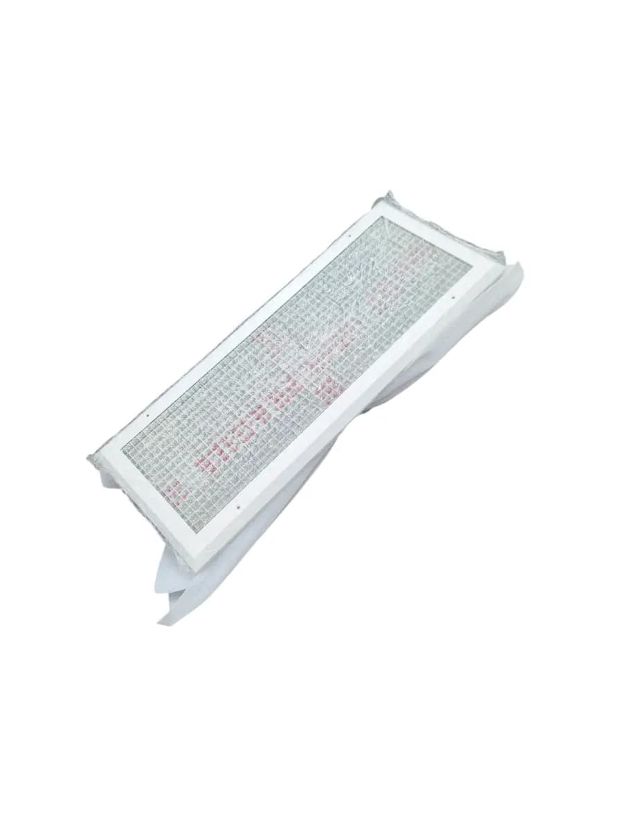 Flexit Overstrømningsrist Hvit 600x100mm - bilde 1