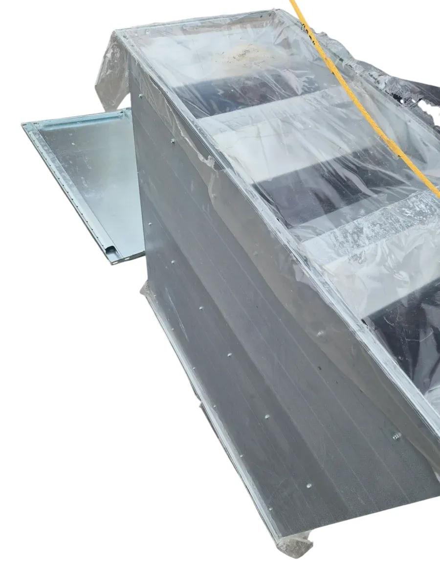 Rektangulær Aggregatlydfelle 400x1000mm - bilde 1