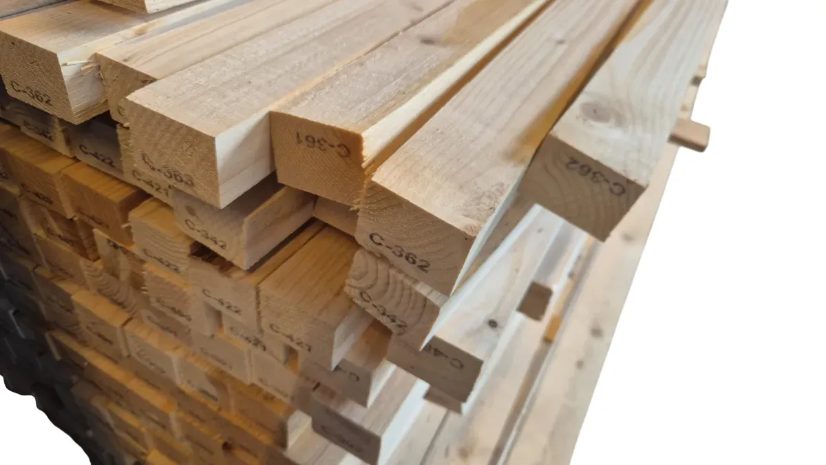36x48mm lekt, klasse VRAK, snitt lengde 3,87m (tot 305,73 lm). - bilde 1