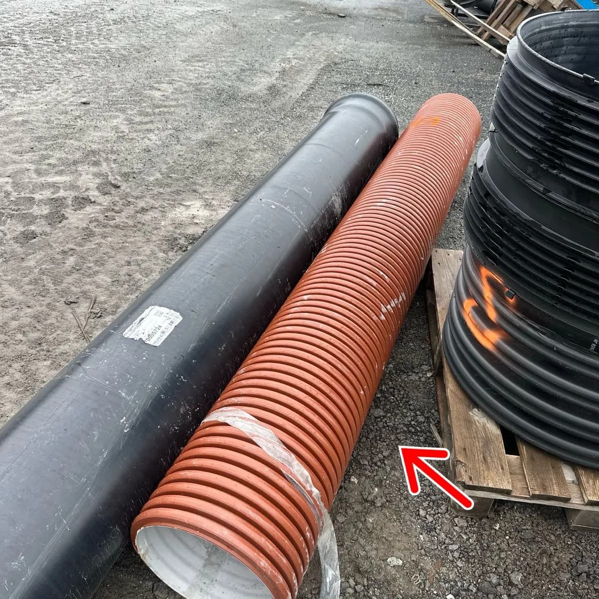 Pipelife Pragma Grunnavløpsrør/stigerør Ø315 SN8 - bilde 1