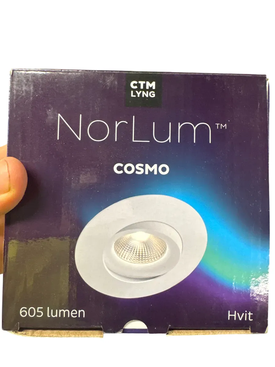NorLum Cosmo Downlight Hvit - bilde 1