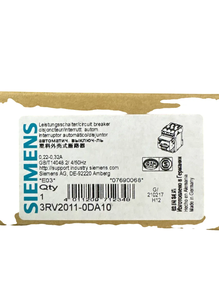 Siemens SIRIUS 3RV2 Motorvernbryter - bilde 1
