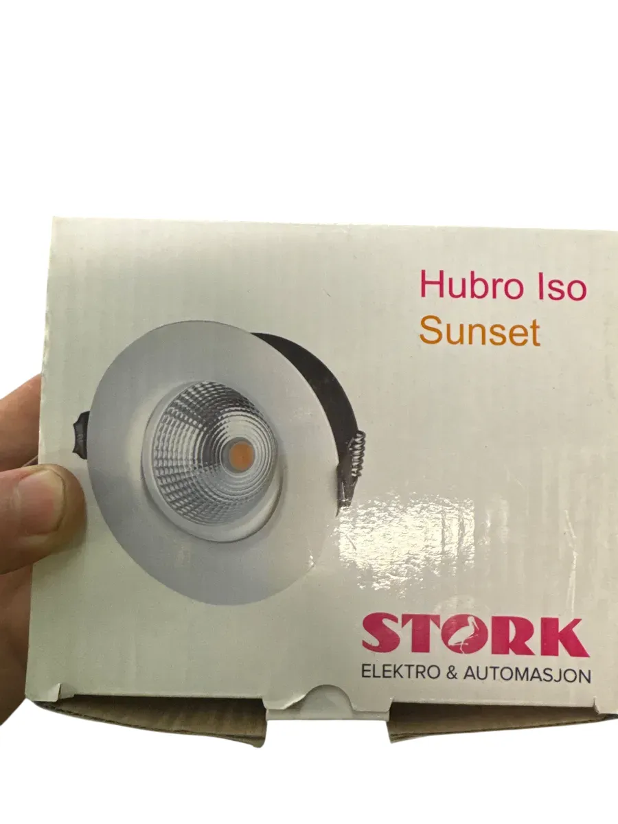 Hubro Iso Sunset IP44 DimToWarm Downlight - bilde 1