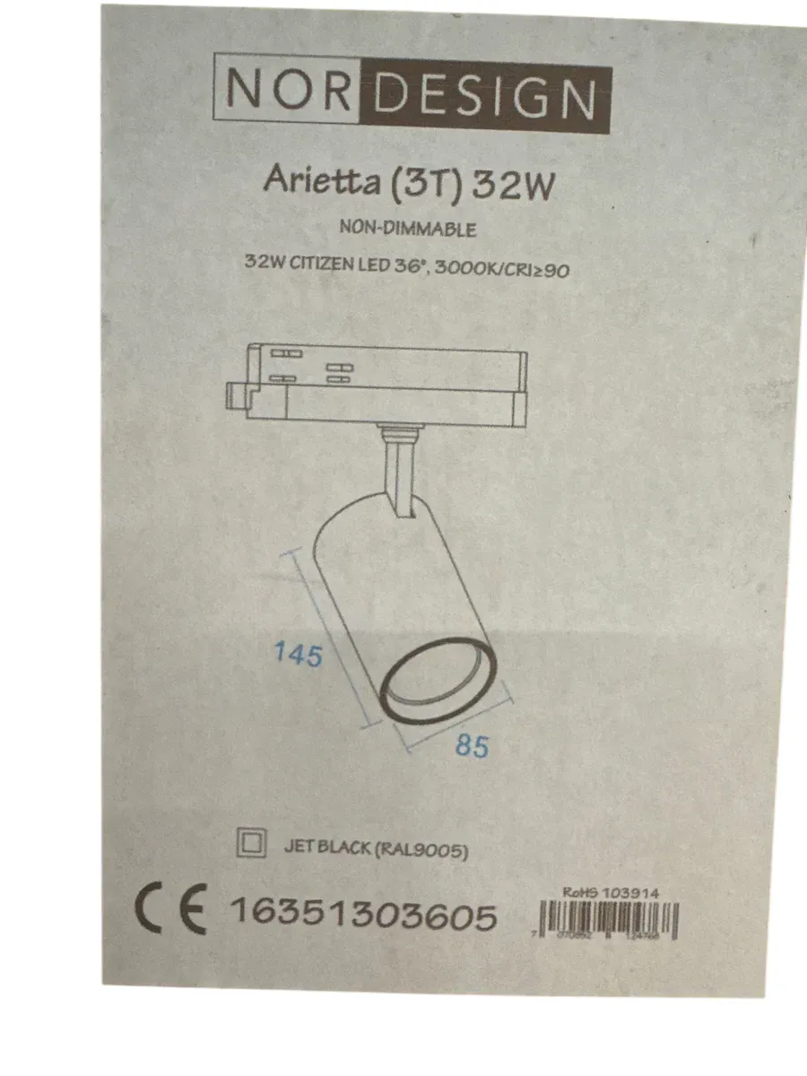 NOR DESIGN Arietta (3T) 32W LED Spot - bilde 1