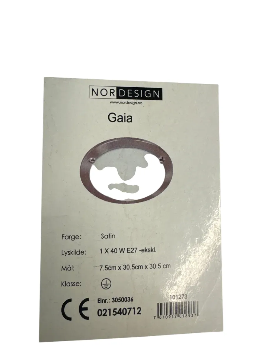 Nor Design Gaia Tak-/Veggarmatur - bilde 1