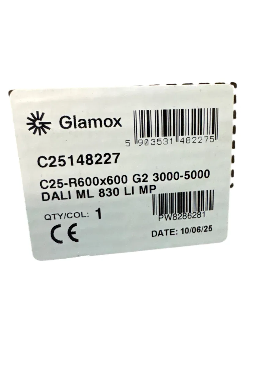 Glamox C25-R600x600 G2 LED Panelarmatur DALI ML 830 LI MP - bilde 1