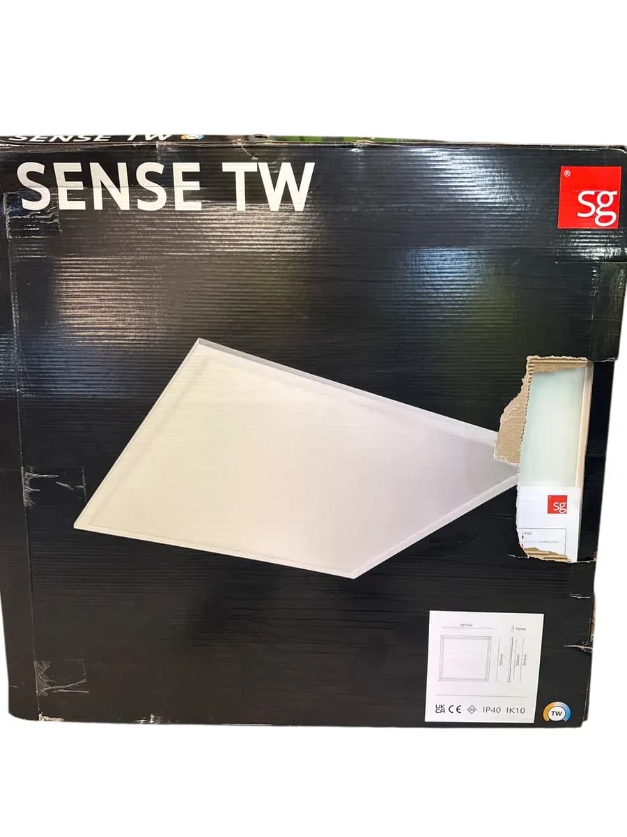 SG Sense Opalprism TW LED-panel 597x597mm - bilde 1