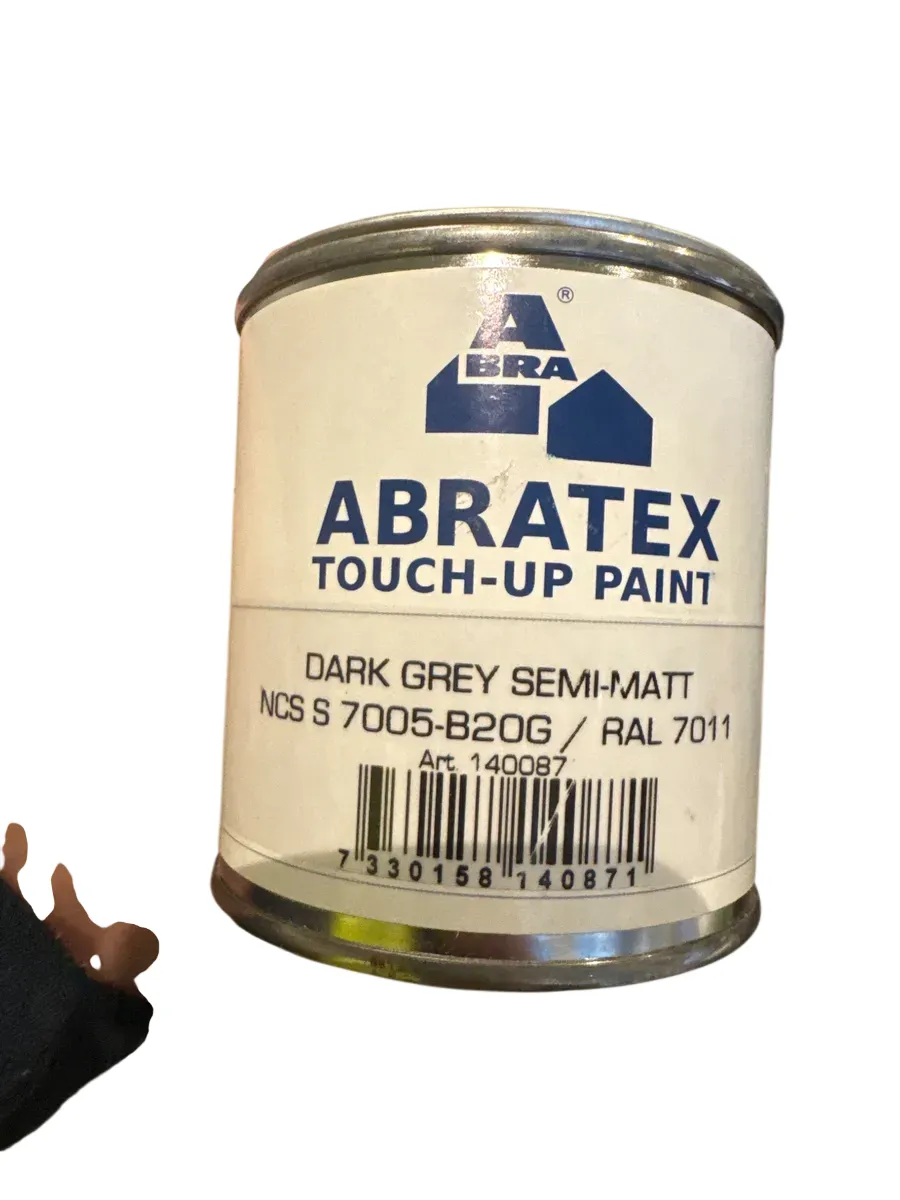 Abratex Touch-Up Maling Mørk Grå Semi-Matt - bilde 1