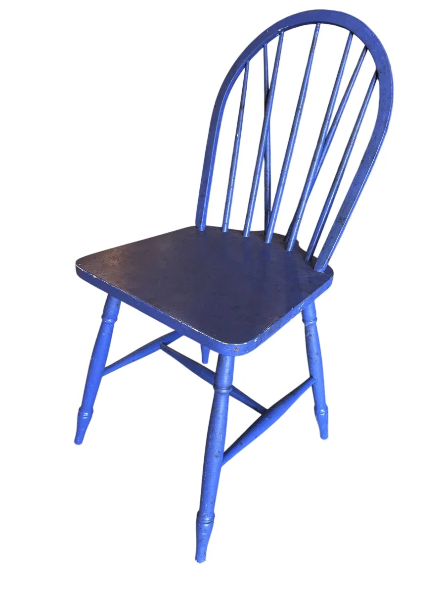 Pinnestol blå - bilde 1