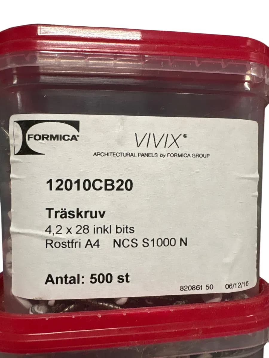Träskruv 12010CB20 - bilde 1