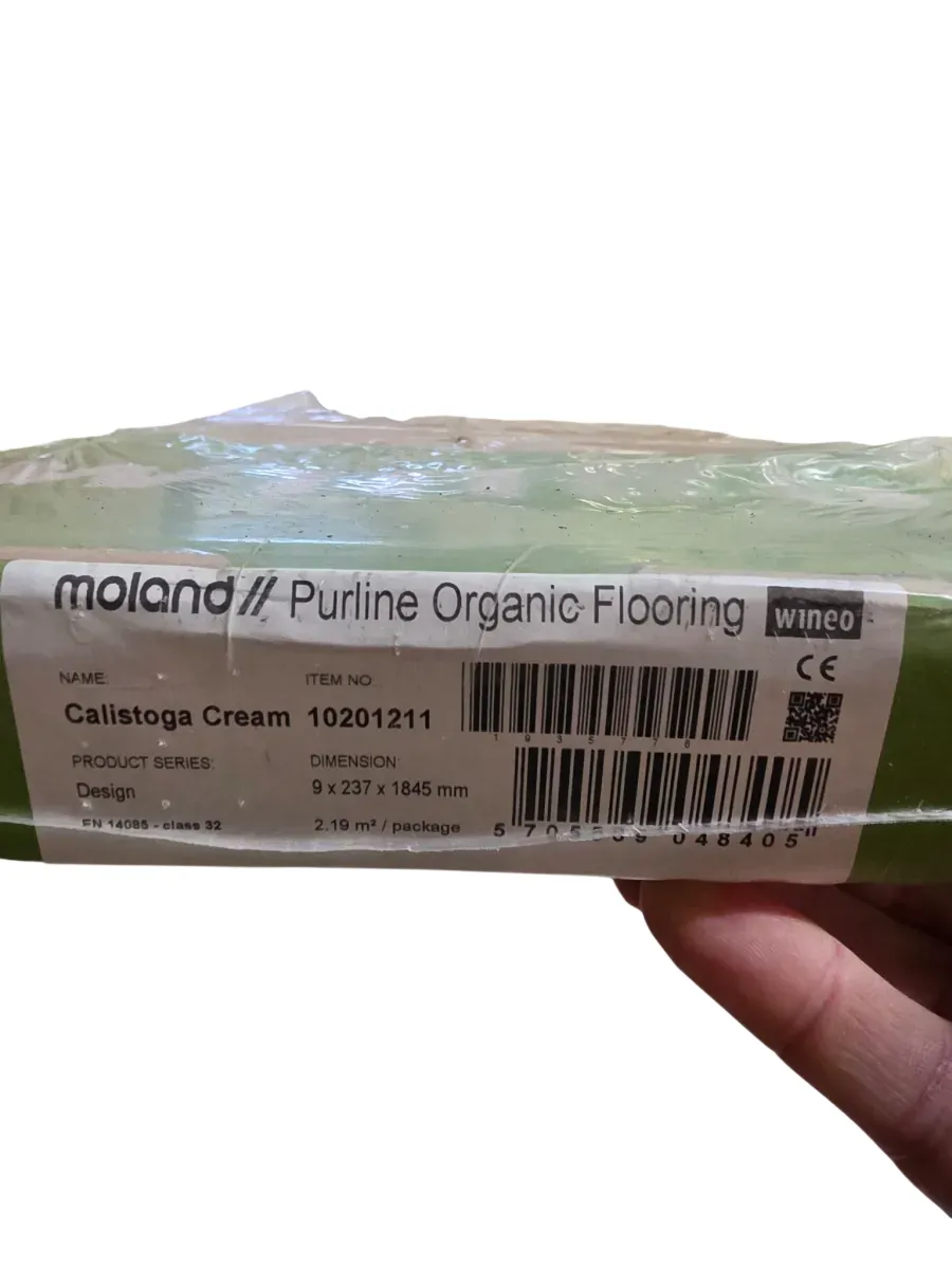 Moland Purline Organic Flooring Calistoga Cream - bilde 1