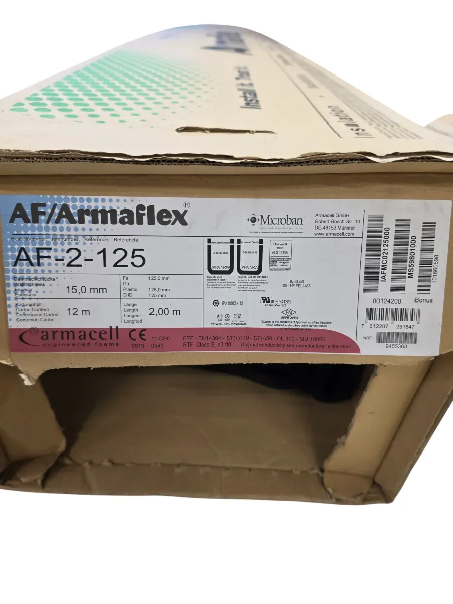 Armaflex AF-2-125 Rørisolasjon - bilde 1