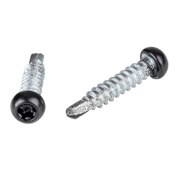PILASTERSKRUE 4,8X23 SORT A200 - bilde 1