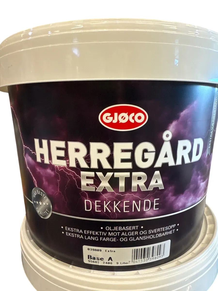 Gjøco Herregård Extra Dekkende Base A 9 Liter - bilde 1