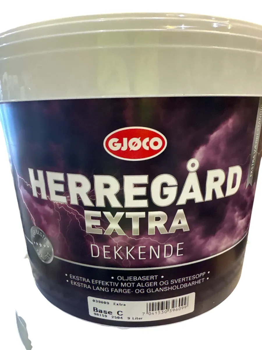 Gjøco Herregård Extra Dekkende Base C 9 Liter - bilde 1