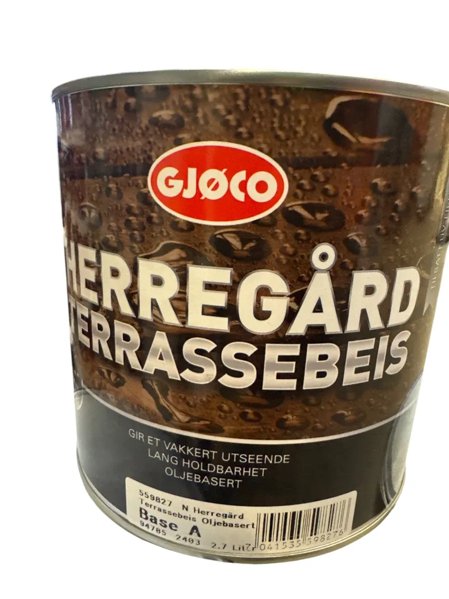 Gjoco Herregård Terrassebeis Base A 2.7 Liter - bilde 1