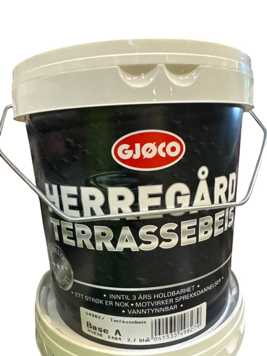 Gjøco Herregård Terrassebeis Base A 2,7 liter - bilde 1