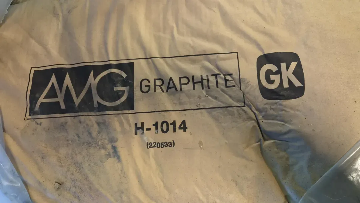 25 kg AMG Graphite H-1014 industrielt grafittpulver - bilde 1