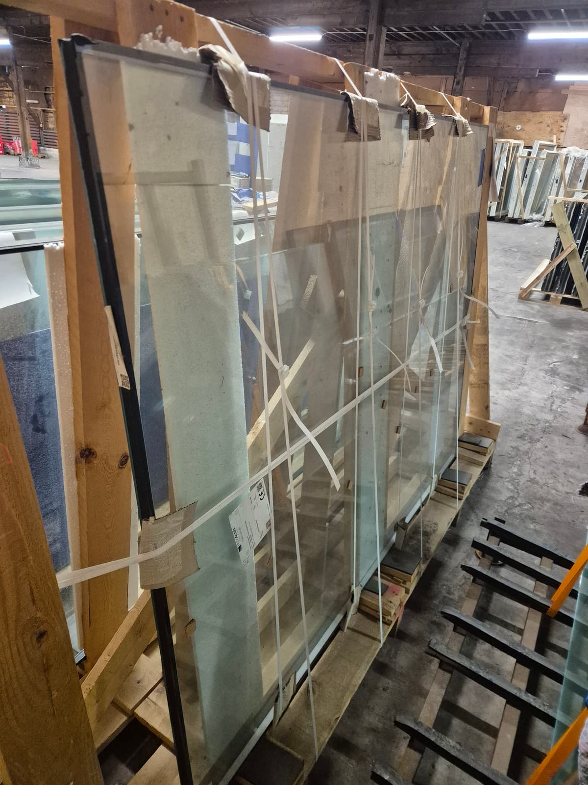 Glassrute 2-lags glass 1435x1845mm 79kg - bilde 1