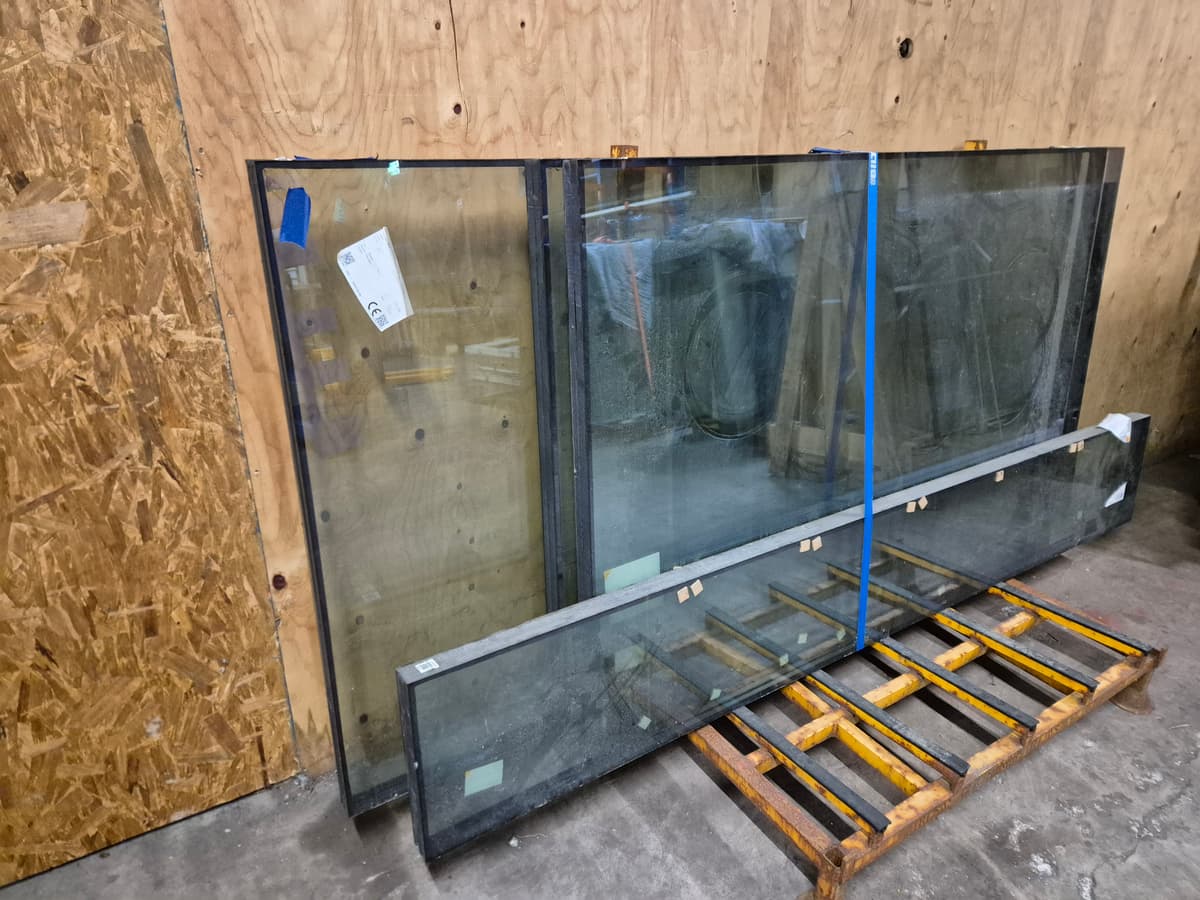 Glassrute 3-lags 1159x2459mm 148kg - bilde 1