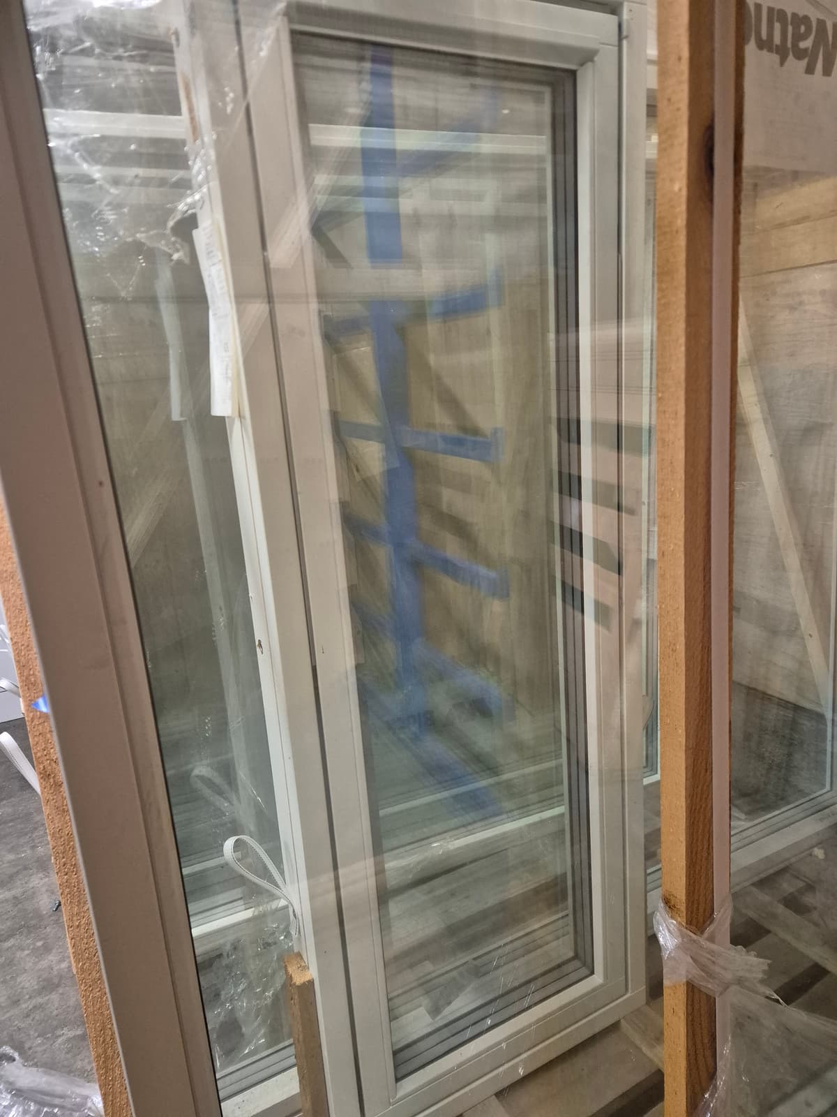 Toppsving vindu 61x161cm 3-lags glass (58,8x158,8) - bilde 1